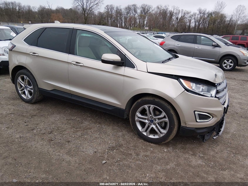 2018 Ford Edge VIN 2FMPK3K92JBB14647 IAAI salvage auction — FRONT END, Salvage (New Jersey), sold $2,050 on 2026-08-01 (photo 1)