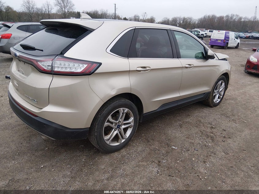 2018 Ford Edge VIN 2FMPK3K92JBB14647 IAAI salvage auction — FRONT END, Salvage (New Jersey), sold $2,050 on 2026-08-01 (photo 4)