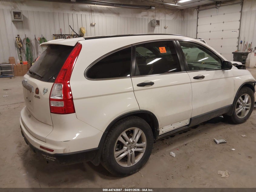 2010 Honda Cr-v VIN JHLRE4H56AC012155 IAAI salvage auction — FRONT END, Clear (Michigan), sold $800 on 2026-07-07 (photo 4)