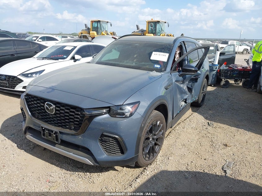 2025 Mazda Cx-70 VIN JM3KJEHD4S1129650 IAAI salvage auction — LEFT SIDE, Original (Texas), sold $14,550 on 2026-07-14 (photo 2)