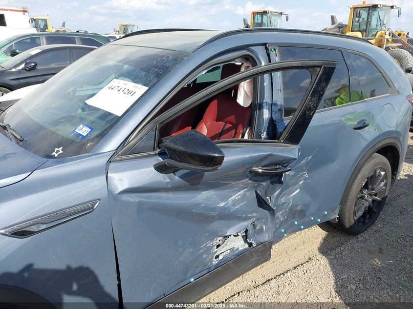 2025 Mazda Cx-70 VIN JM3KJEHD4S1129650 IAAI salvage auction — LEFT SIDE, Original (Texas), sold $14,550 on 2026-07-14 (photo 6)