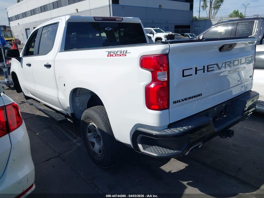 2020 Chevrolet Silverado VIN 1GCPYFED0LZ184412 IAAI salvage auction — VANDALISM, Salvage Certificate (California), sold $25 on 2026-07-01 (photo 3)
