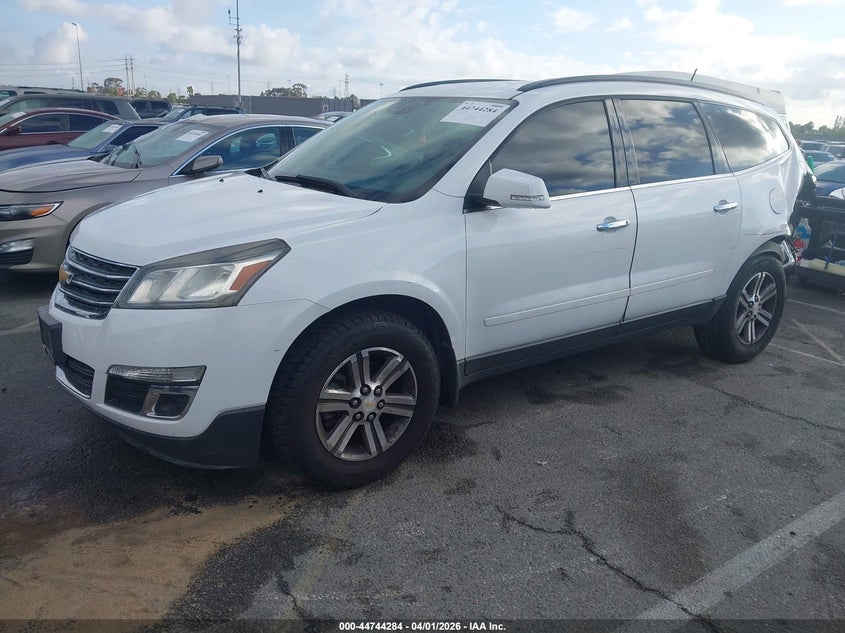 2017 Chevrolet Traverse VIN 1GNKVHKDXHJ130759 IAAI salvage auction — LEFT REAR, Salvage (California), sold $1,625 on 2026-07-09 (photo 2)