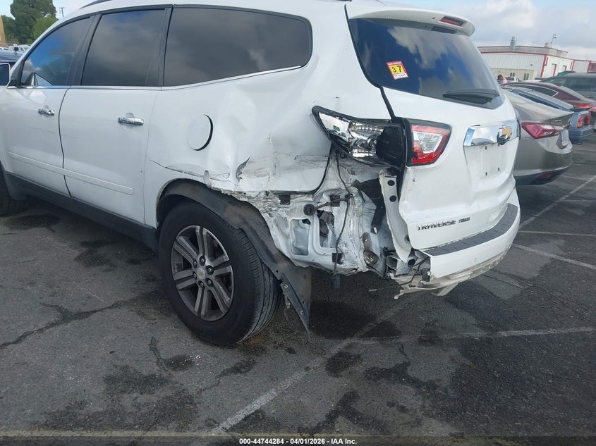 2017 Chevrolet Traverse VIN 1GNKVHKDXHJ130759 IAAI salvage auction — LEFT REAR, Salvage (California), sold $1,625 on 2026-07-09 (photo 6)