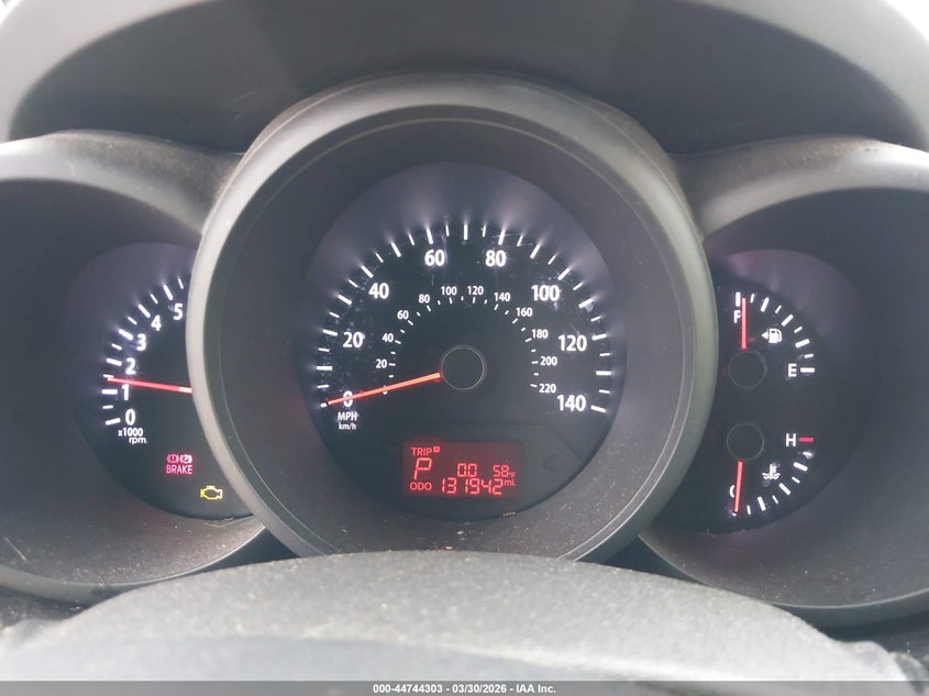 2013 Kia Soul VIN KNDJT2A55D7624214 IAAI salvage auction — NORMAL WEAR, Salvage (Texas), sold $850 on 2026-07-15 (photo 7)