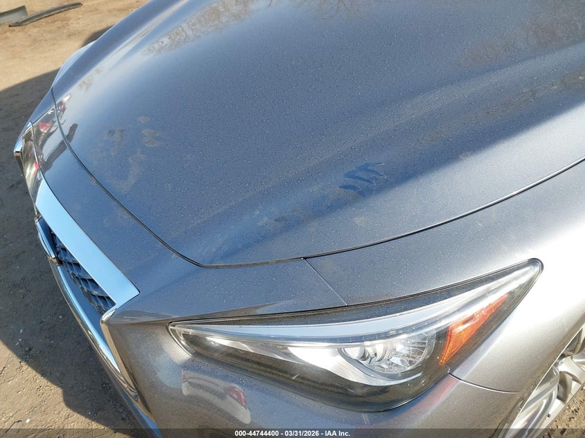 2018 Infiniti Q50 VIN JN1EV7AR6JM441867 IAAI salvage auction — FRONT END, Salvage - Greater Than 75% (Maryland), sold $4,800 on 2026-09-23 (photo 6)