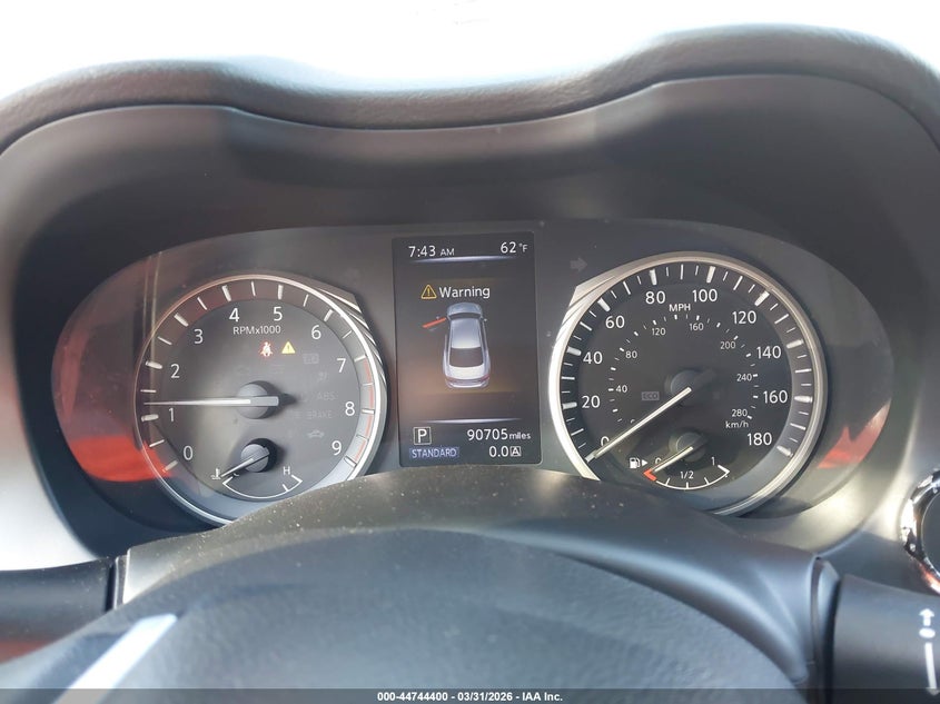 2018 Infiniti Q50 VIN JN1EV7AR6JM441867 IAAI salvage auction — FRONT END, Salvage - Greater Than 75% (Maryland), sold $4,800 on 2026-09-23 (photo 7)