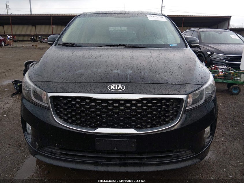2016 Kia SEDONA VIN KNDMC5C13G6125415 IAAI salvage auction — FRONT END, Salvage (Texas), sold $1,400 on 2026-07-29 (photo 6)