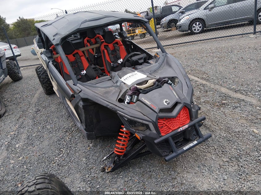 2021 Can-am/ brp Maverick VIN 3JBVNAV2XMK003495 IAAI salvage auction — ROLLOVER, Salvage (California), sold $9,600 on 2026-07-14 (photo 1)