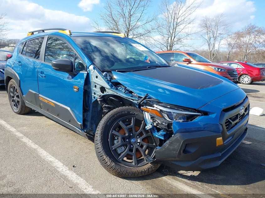 2025 Subaru Crosstrek VIN 4S4GUHU67S3777742 IAAI salvage auction — FRONT END, Salvage (New Jersey), sold $7,100 on 2026-07-29 (photo 1)