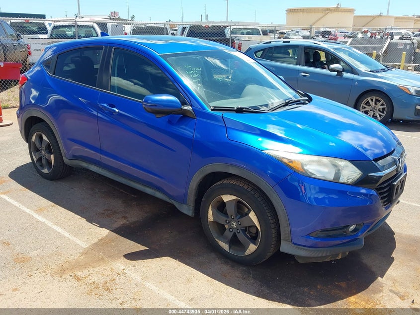 2018 Honda Hr-v VIN 3CZRU5H55JM700033 IAAI salvage auction — FRONT END, Salvage (Hawaii), sold $4,300 on 2026-08-04 (photo 1)