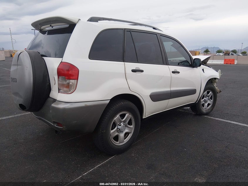 2003 Toyota Rav4 VIN JTEGH20V130090435 IAAI salvage auction — FRONT & REAR, Salvage (Nevada), sold $275 on 2026-07-24 (photo 4)