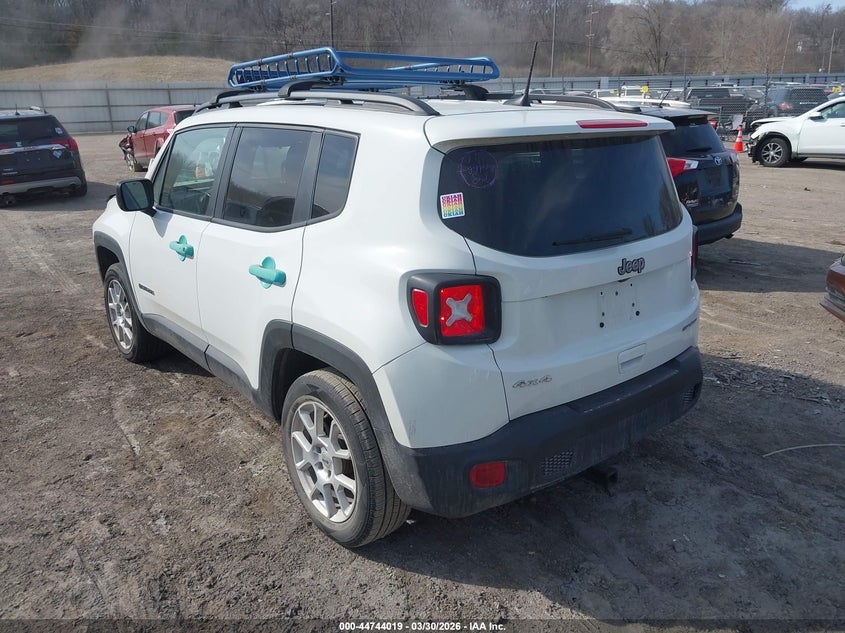 2022 Jeep Renegade VIN ZACNJDA17NPN58508 IAAI salvage auction — RIGHT FRONT, Salvage (Illinois), sold $3,750 on 2026-07-06 (photo 3)