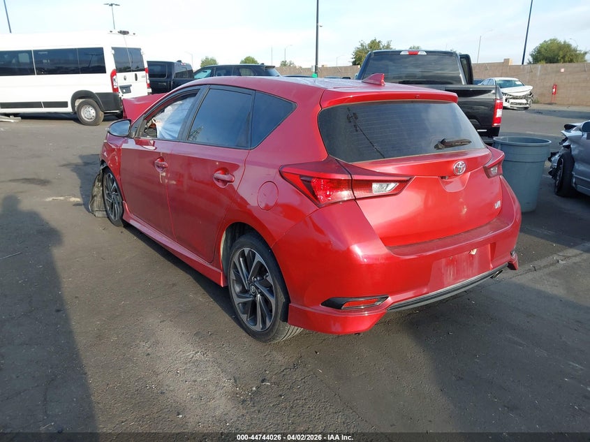 2017 Toyota Corolla VIN JTNKARJE7HJ542685 IAAI salvage auction — FRONT END, Wait Title, sold $1,025 on 2026-08-14 (photo 3)