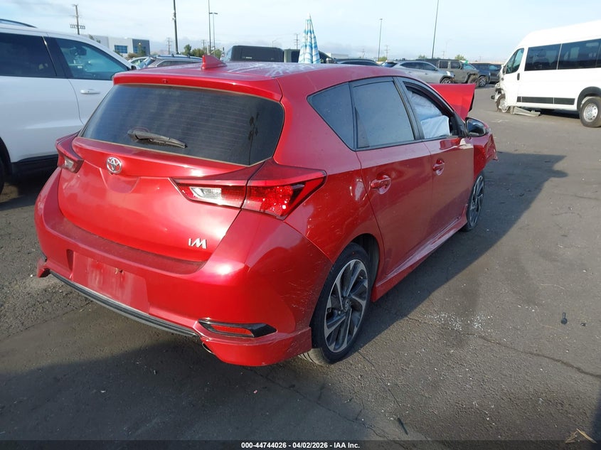 2017 Toyota Corolla VIN JTNKARJE7HJ542685 IAAI salvage auction — FRONT END, Wait Title, sold $1,025 on 2026-08-14 (photo 4)