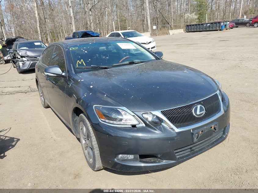 2011 Lexus Gs VIN JTHCE1KS2B0028354 IAAI salvage auction — REAR END, Clear (Virginia), sold $1,300 on 2026-07-29 (photo 1)