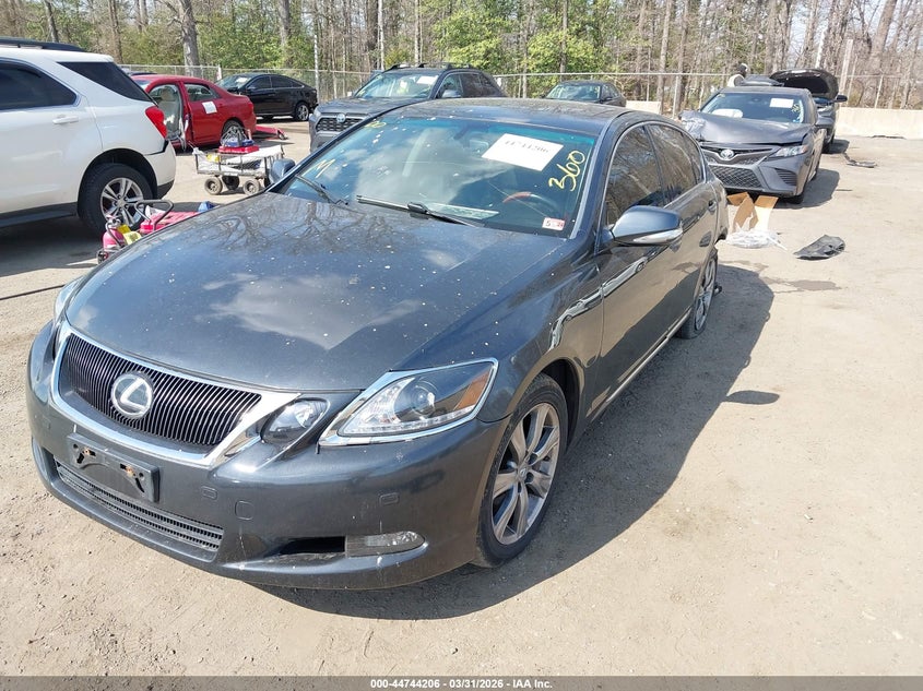 2011 Lexus Gs VIN JTHCE1KS2B0028354 IAAI salvage auction — REAR END, Clear (Virginia), sold $1,300 on 2026-07-29 (photo 2)
