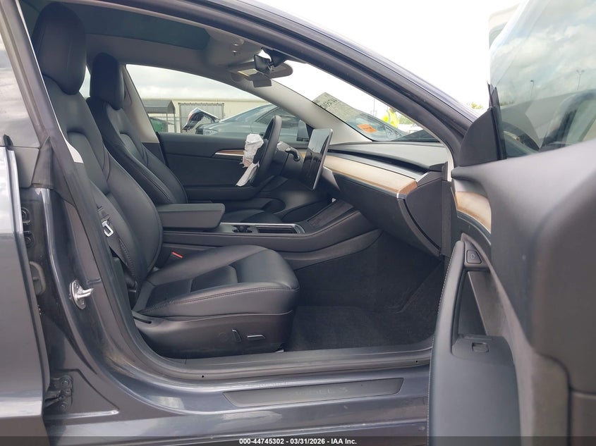 2022 Tesla Model 3 VIN 5YJ3E1EB3NF170814 IAAI salvage auction — FRONT END, Original (Texas), sold $6,600 on 2026-07-18 (photo 5)