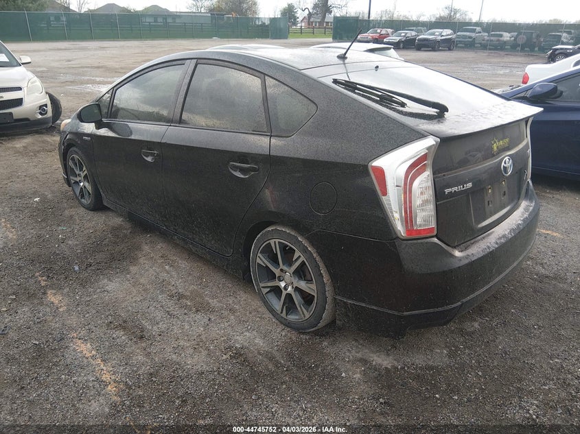 2012 Toyota Prius VIN JTDKN3DU7C5521717 IAAI salvage auction — FRONT END, Wait Title, sold $1,300 on 2026-07-13 (photo 3)