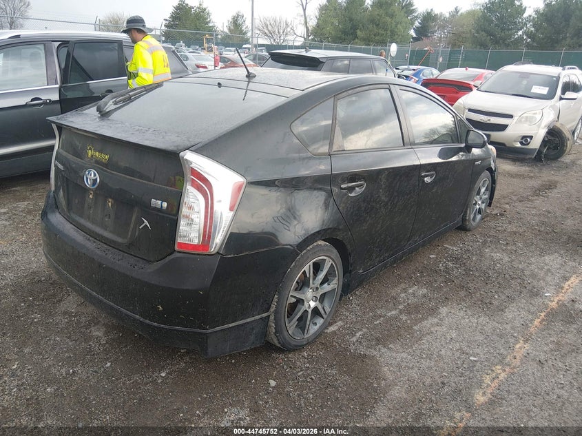 2012 Toyota Prius VIN JTDKN3DU7C5521717 IAAI salvage auction — FRONT END, Wait Title, sold $1,300 on 2026-07-13 (photo 4)