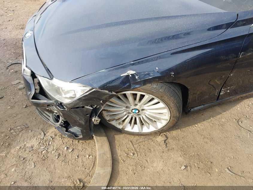 2013 BMW 3er VIN WBA3B9C58DF587177 IAAI salvage auction — SUSPENSION, Wait Title, sold $375 on 2026-07-21 (photo 6)