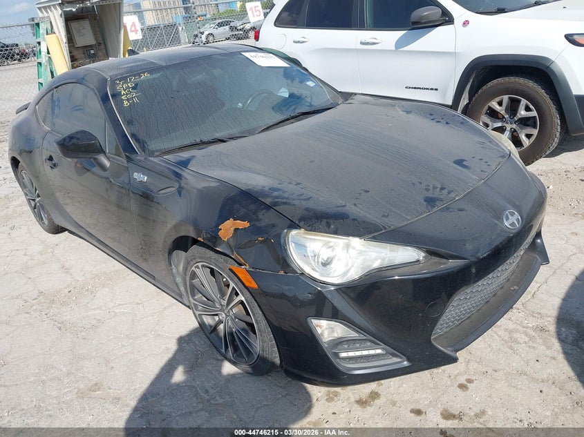 2015 Scion Fr-s VIN JF1ZNAA14F8704188 IAAI salvage auction — LEFT SIDE, Original (Texas), sold $2,350 on 2026-07-06 (photo 1)