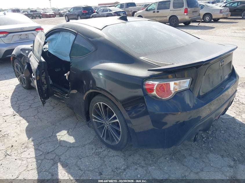 2015 Scion Fr-s VIN JF1ZNAA14F8704188 IAAI salvage auction — LEFT SIDE, Original (Texas), sold $2,350 on 2026-07-06 (photo 3)