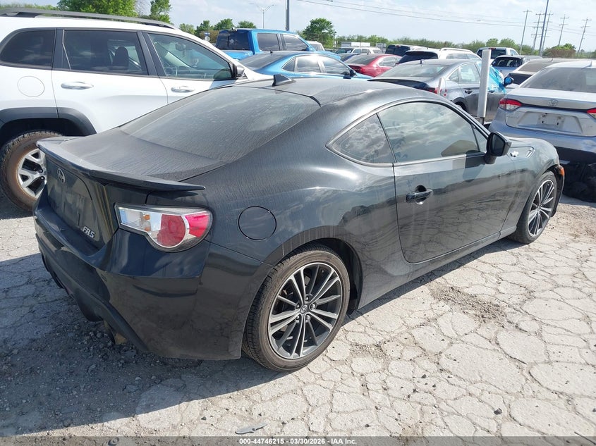 2015 Scion Fr-s VIN JF1ZNAA14F8704188 IAAI salvage auction — LEFT SIDE, Original (Texas), sold $2,350 on 2026-07-06 (photo 4)