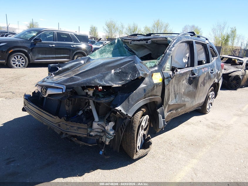 2019 Subaru Forester VIN JF2SKAGC6KH463310 IAAI salvage auction — FRONT END, Clear (New York), sold $850 on 2026-07-28 (photo 2)