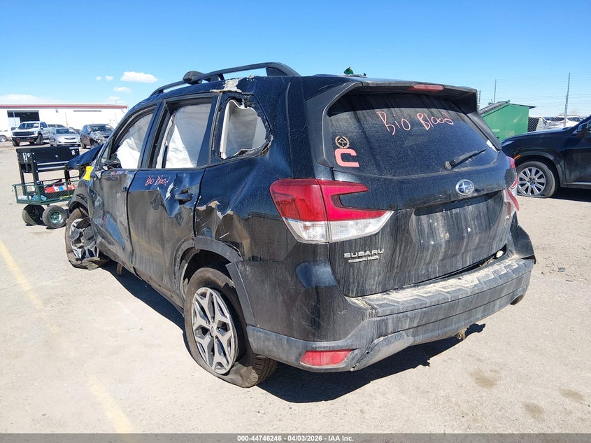 2019 Subaru Forester VIN JF2SKAGC6KH463310 IAAI salvage auction — FRONT END, Clear (New York), sold $850 on 2026-07-28 (photo 3)