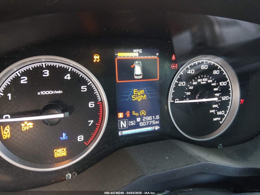 2019 Subaru Forester VIN JF2SKAGC6KH463310 IAAI salvage auction — FRONT END, Clear (New York), sold $850 on 2026-07-28 (photo 7)