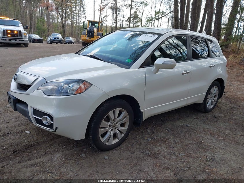 2010 Acura Rdx VIN 5J8TB2H50AA004839 IAAI salvage auction — RIGHT SIDE, Clear (Virginia), sold $500 on 2026-08-03 (photo 2)