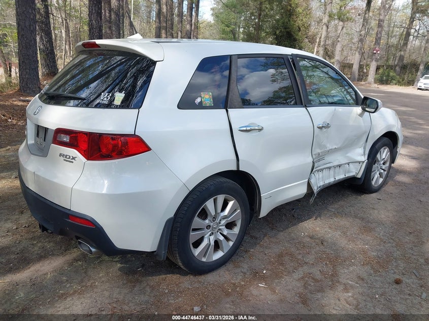 2010 Acura Rdx VIN 5J8TB2H50AA004839 IAAI salvage auction — RIGHT SIDE, Clear (Virginia), sold $500 on 2026-08-03 (photo 4)
