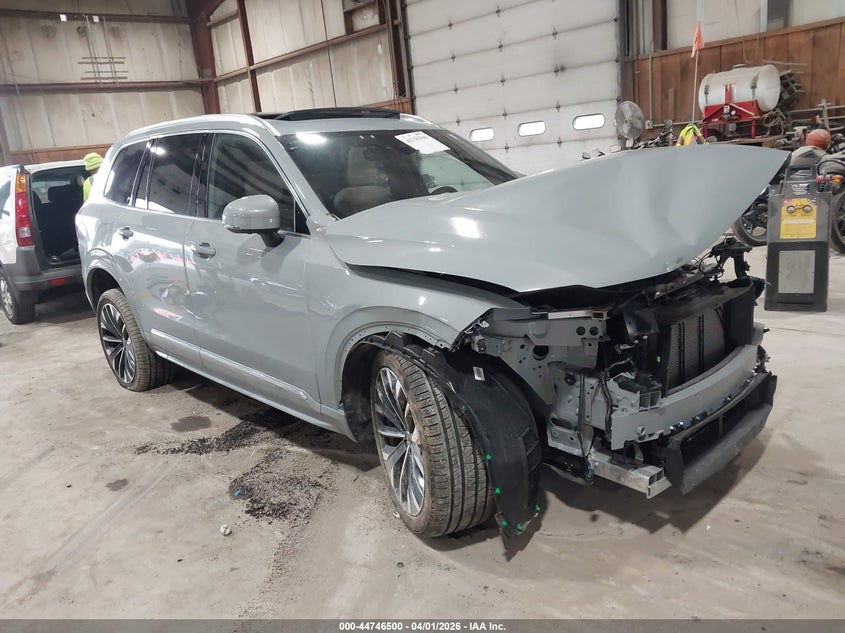 2026 Volvo Xc90 VIN YV4062JE9T1483388 IAAI salvage auction — LEFT FRONT, Wait Title, sold $13,800 on 2026-07-15 (photo 1)