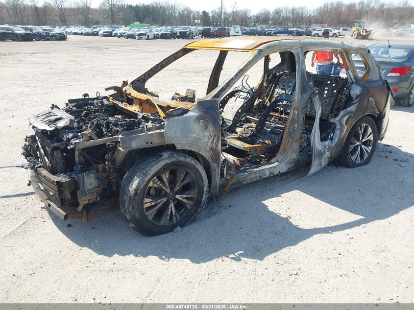 2021 Nissan Rogue VIN JN8AT3BB9MW209305 IAAI salvage auction — ALL OVER, Salvage (New Jersey), sold $25 on 2026-07-28 (photo 2)