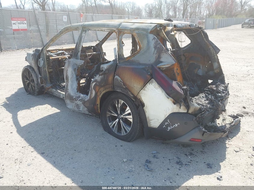 2021 Nissan Rogue VIN JN8AT3BB9MW209305 IAAI salvage auction — ALL OVER, Salvage (New Jersey), sold $25 on 2026-07-28 (photo 3)