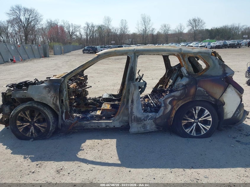 2021 Nissan Rogue VIN JN8AT3BB9MW209305 IAAI salvage auction — ALL OVER, Salvage (New Jersey), sold $25 on 2026-07-28 (photo 6)