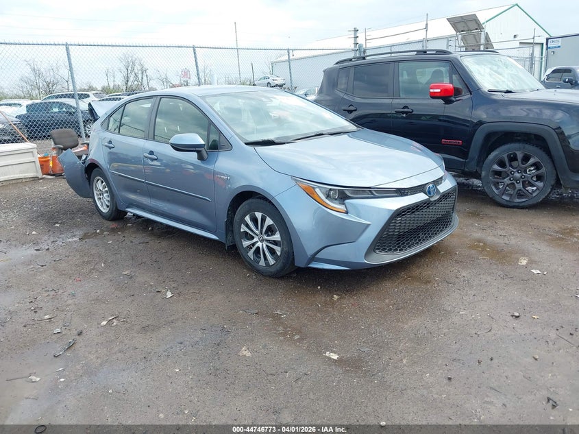2021 Toyota Corolla VIN JTDEAMDE6MJ032855 IAAI salvage auction — REAR END, Wait Title, sold $4,300 on 2026-07-09 (photo 1)