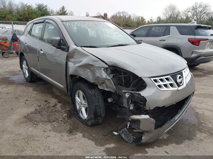2012 Nissan Rogue VIN JN8AS5MV0CW389357 IAAI salvage auction — RIGHT FRONT, Clear (Indiana), sold $300 on 2026-07-07 (photo 6)