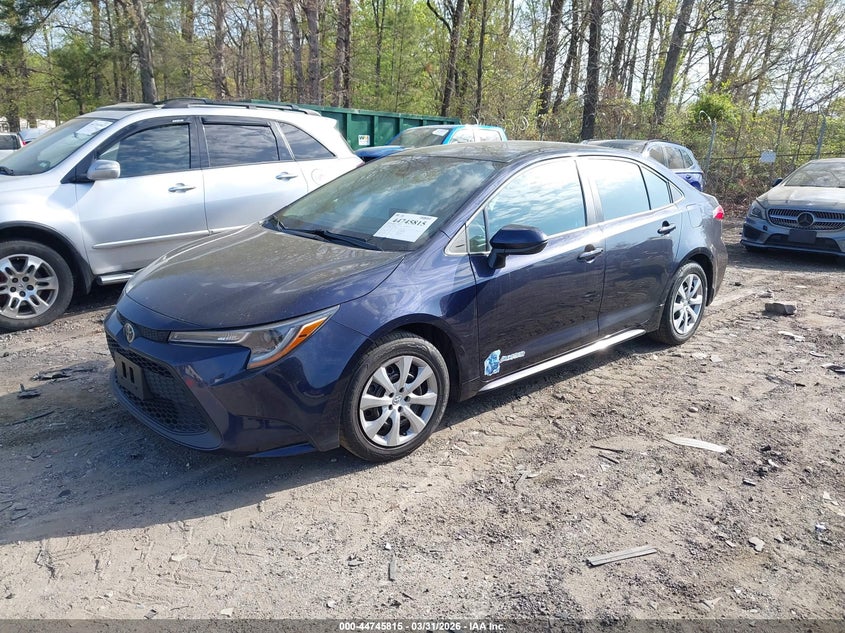 2022 Toyota Corolla VIN 5YFEPMAE1NP325496 IAAI salvage auction — RIGHT SIDE, Salvage (Georgia), sold $3,550 on 2026-07-08 (photo 2)