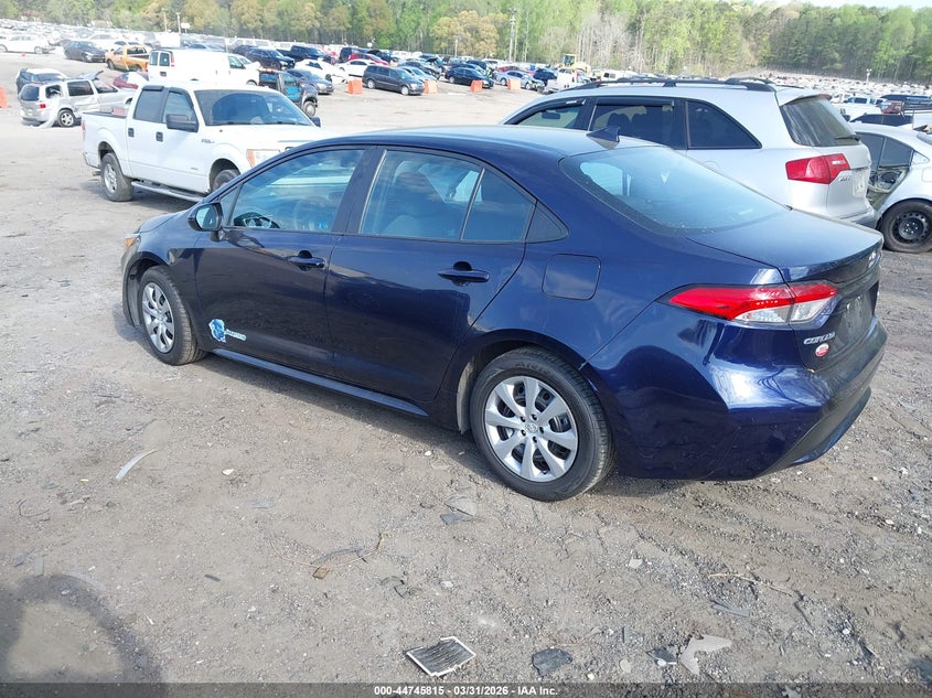 2022 Toyota Corolla VIN 5YFEPMAE1NP325496 IAAI salvage auction — RIGHT SIDE, Salvage (Georgia), sold $3,550 on 2026-07-08 (photo 3)