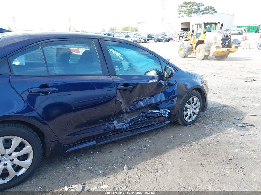 2022 Toyota Corolla VIN 5YFEPMAE1NP325496 IAAI salvage auction — RIGHT SIDE, Salvage (Georgia), sold $3,550 on 2026-07-08 (photo 6)