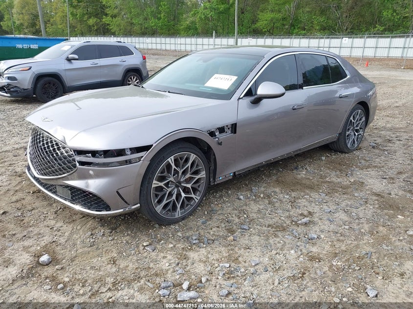 2024 Genesis G90 VIN KMTFC4SD5RU038064 IAAI salvage auction — FRONT END, Wait Title, sold $25,200 on 2026-07-13 (photo 2)