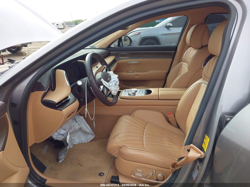2024 Genesis G90 VIN KMTFC4SD5RU038064 IAAI salvage auction — FRONT END, Wait Title, sold $25,200 on 2026-07-13 (photo 5)