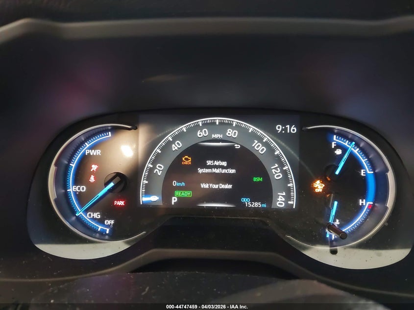 2024 Toyota Rav 4 VIN JTMRWRFV5RD216543 IAAI salvage auction — FRONT END, Wait Title, sold $14,250 on 2026-07-15 (photo 7)