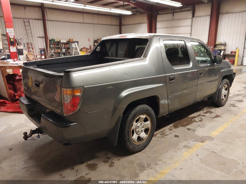 2008 Honda Ridgeline VIN 2HJYK16238H509501 IAAI salvage auction — SIDE, Salvage (Idaho), sold $450 on 2026-07-24 (photo 4)