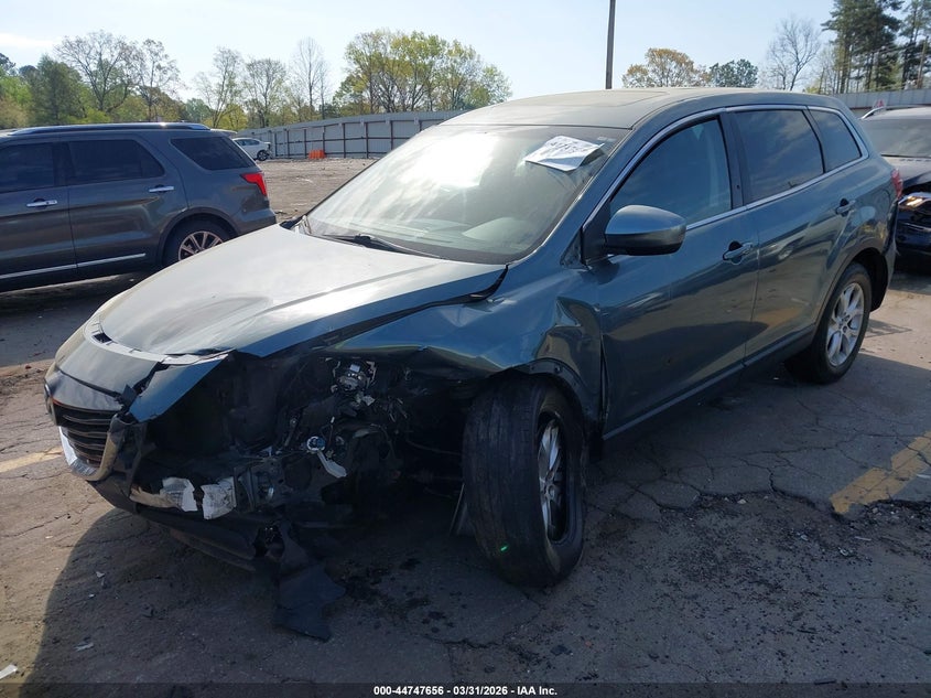 2013 Mazda Cx-9 VIN JM3TB3CVXD0408969 IAAI salvage auction — LEFT FRONT, Salvage (Georgia), sold $450 on 2026-07-08 (photo 2)