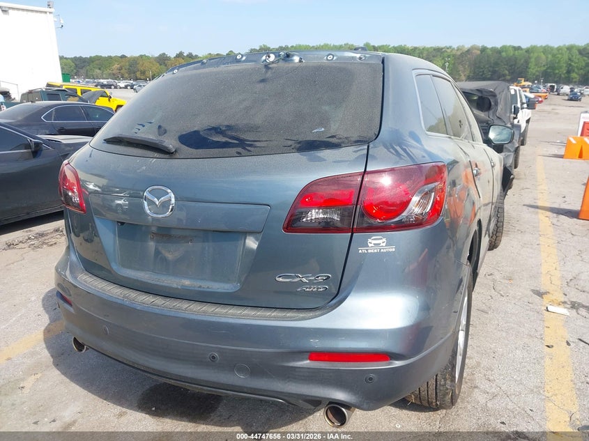 2013 Mazda Cx-9 VIN JM3TB3CVXD0408969 IAAI salvage auction — LEFT FRONT, Salvage (Georgia), sold $450 on 2026-07-08 (photo 4)