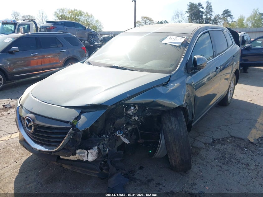 2013 Mazda Cx-9 VIN JM3TB3CVXD0408969 IAAI salvage auction — LEFT FRONT, Salvage (Georgia), sold $450 on 2026-07-08 (photo 6)