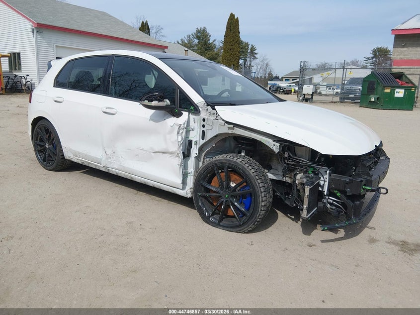 2023 Volkswagen Golf r VIN WVWFB7CD0PW139001 IAAI salvage auction — FRONT END, Salvage (New Hampshire), sold $10,600 on 2026-07-31 (photo 1)